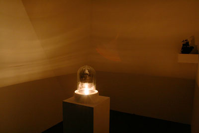  Louise Manifold: Black carousel, installation shot; courtesy Galway Arts Centre